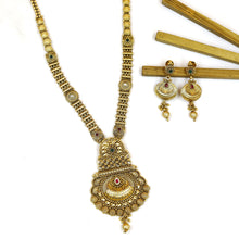 Long Neck Antique Necklace Set 18986-1