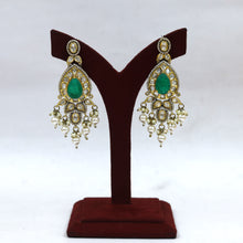 Long Neck Kundan Necklace Set 18715-28