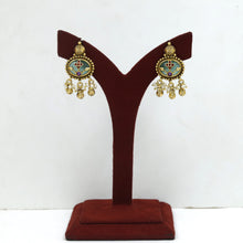 Round Neck Layered Antique Necklace Set 18993-1