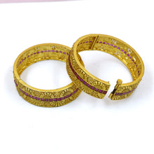Ruby Bangles/Kada 7621-1214