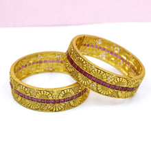 Ruby Bangles/Kada 7621-1214