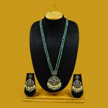 Antique Gold Plated Kundan Pendant Set 13343-21