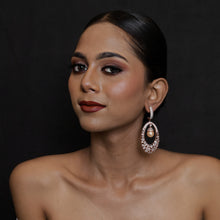 Danglers Zircon/AD Earring 3364-08