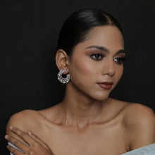 Silver Polish Zircon/AD Earring 6697-69