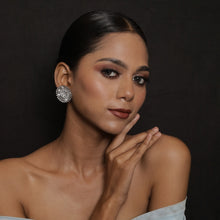 Silver Zircon/AD Earring 18333-5515