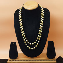 White Pearl Necklace Set 17880-5062