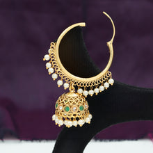Gold Plated Pearl Jhumki 5064-9129