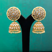 Gold Look  Stone Jhumki 17971-5153
