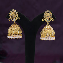 Gold Plated Fine Stone Jhumki 2806-6871