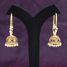 Gold Plated Pearl Jhumki 5064-9129