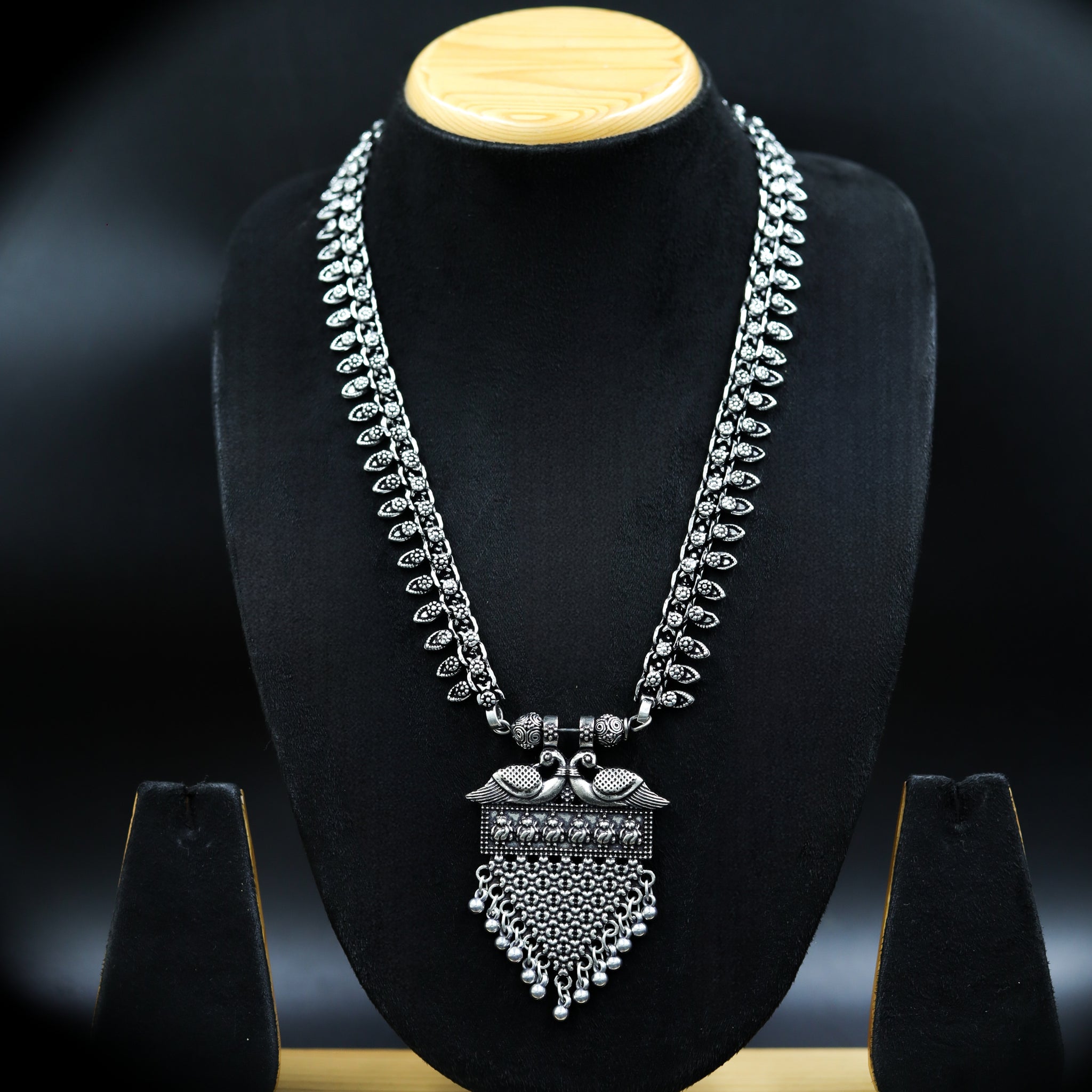 Medium Oxidized Pendant Set 7605-82