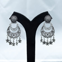 Long Neck Oxidized Necklace Set 6931-28