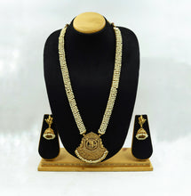 Long Neck Temple Necklace Set 15536-28