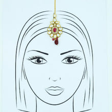 Kundan Maang Tikka 12447-28