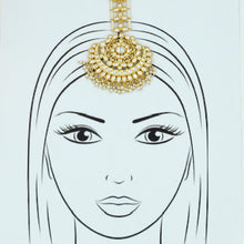 Kundan Gold Maang Tikka 18853-6035