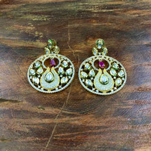 Danglers Kundan Earring 8731-100 - Dazzles Jewellery
