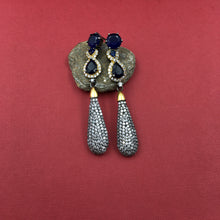 Danglers Zircon/AD Earring 8842-100 - Dazzles Jewellery