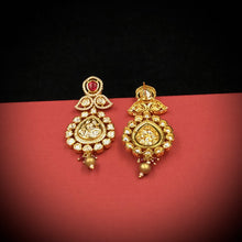 Danglers Kundan Earring 8780-100 - Dazzles Jewellery