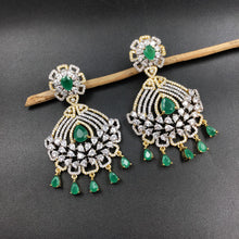 Gold plated Zircon/AD Earring 9303-4037 - Dazzles Jewellery