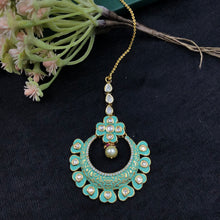 Mint Green Maang Tikka