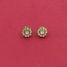 Tops/Studs Kundan Earring 7305-68 - Dazzles Jewellery