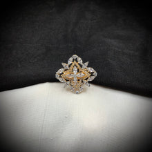 Zircon/AD Adjustable Ring 7453-34 - Dazzles Jewellery