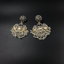 Danglers Oxidized Earring 4702-59 - Dazzles Jewellery