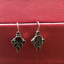 Red Silver Earring - Dazzles Jewellery