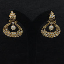 Gold Plated Stylish Earring 9198-100 - Dazzles Jewellery