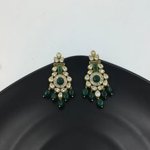 Danglers Polki Earring 9617-21 - Dazzles Jewellery