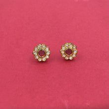 Tops/Studs Kundan Earring 7305-68 - Dazzles Jewellery