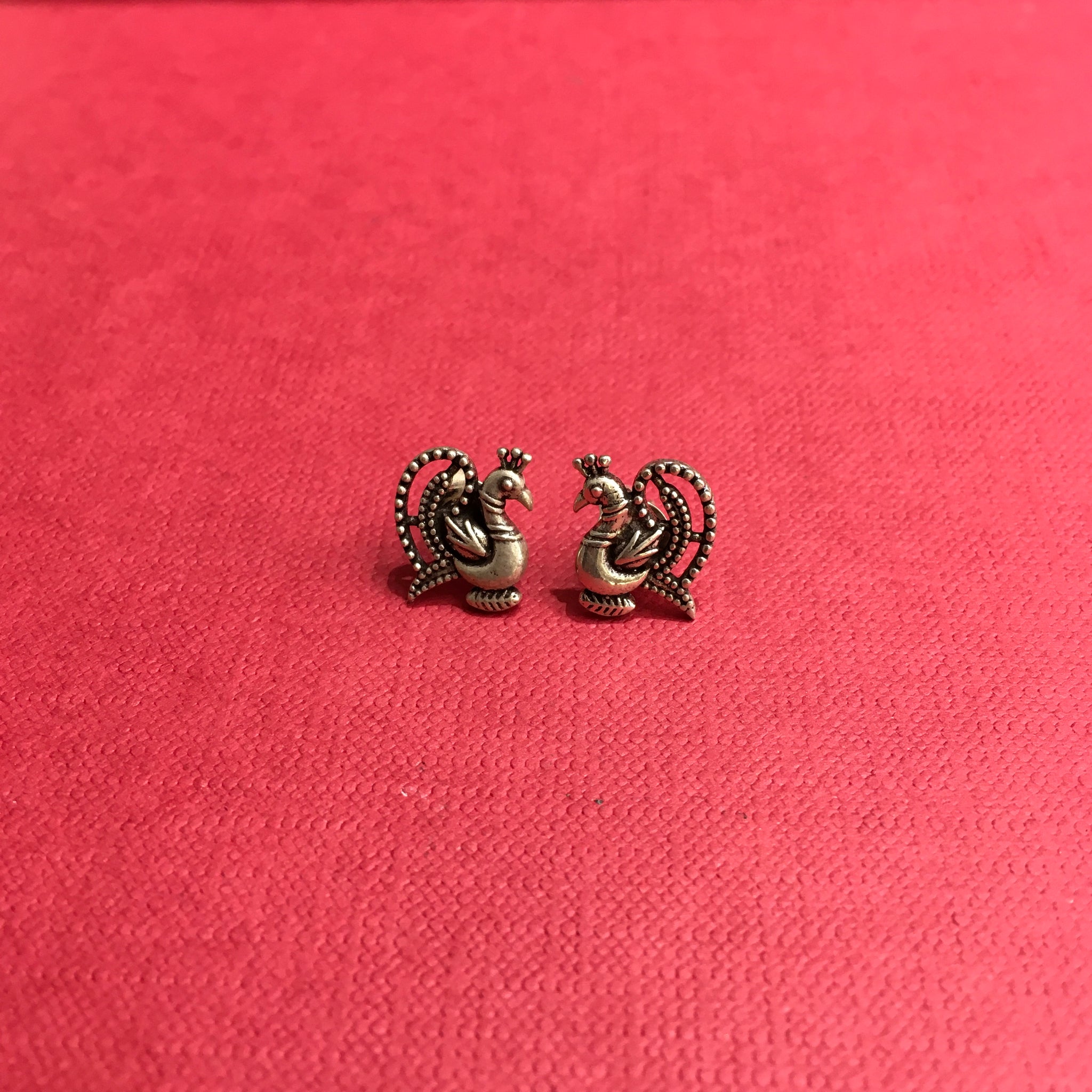 Black Silver Earring - Dazzles Jewellery