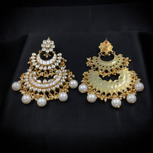 Chandbali Kundan Earring 8747-100 - Dazzles Jewellery