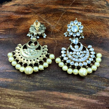 Chandbali Kundan Earring 8734-100 - Dazzles Jewellery