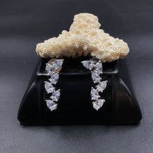 Zircon/AD Earring 12075-8334 - Dazzles Jewellery