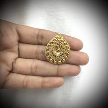 Gold Gold Look Earring - Dazzles Jewellery