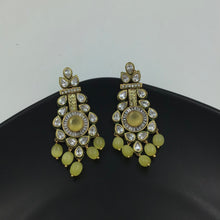 Danglers Polki Earring 9617-21 - Dazzles Jewellery