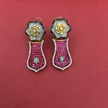 Danglers Zircon/AD Earring 8821-100 - Dazzles Jewellery