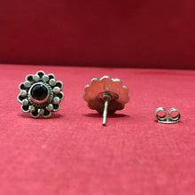 Black Silver Earring - Dazzles Jewellery