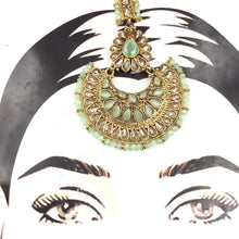 Mint Green Maang Tikka 12924-9556 - Dazzles Jewellery