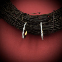 Gold Plated Zircon/AD Earring Bali 5740-100 - Dazzles Jewellery