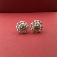 Tops/Studs Zircon/AD Earring 9014-100 - Dazzles Jewellery