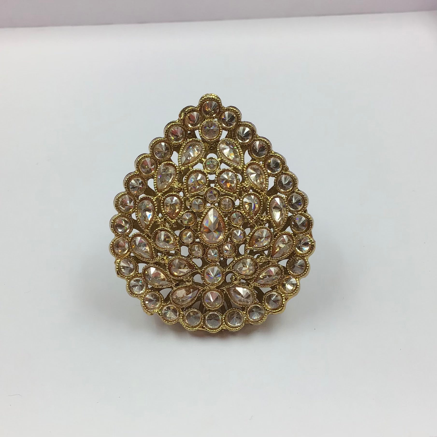 Mehandi Polish Ring 9140-100 - Dazzles Jewellery
