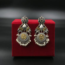 Danglers Oxidized Earring 4683-59 - Dazzles Jewellery
