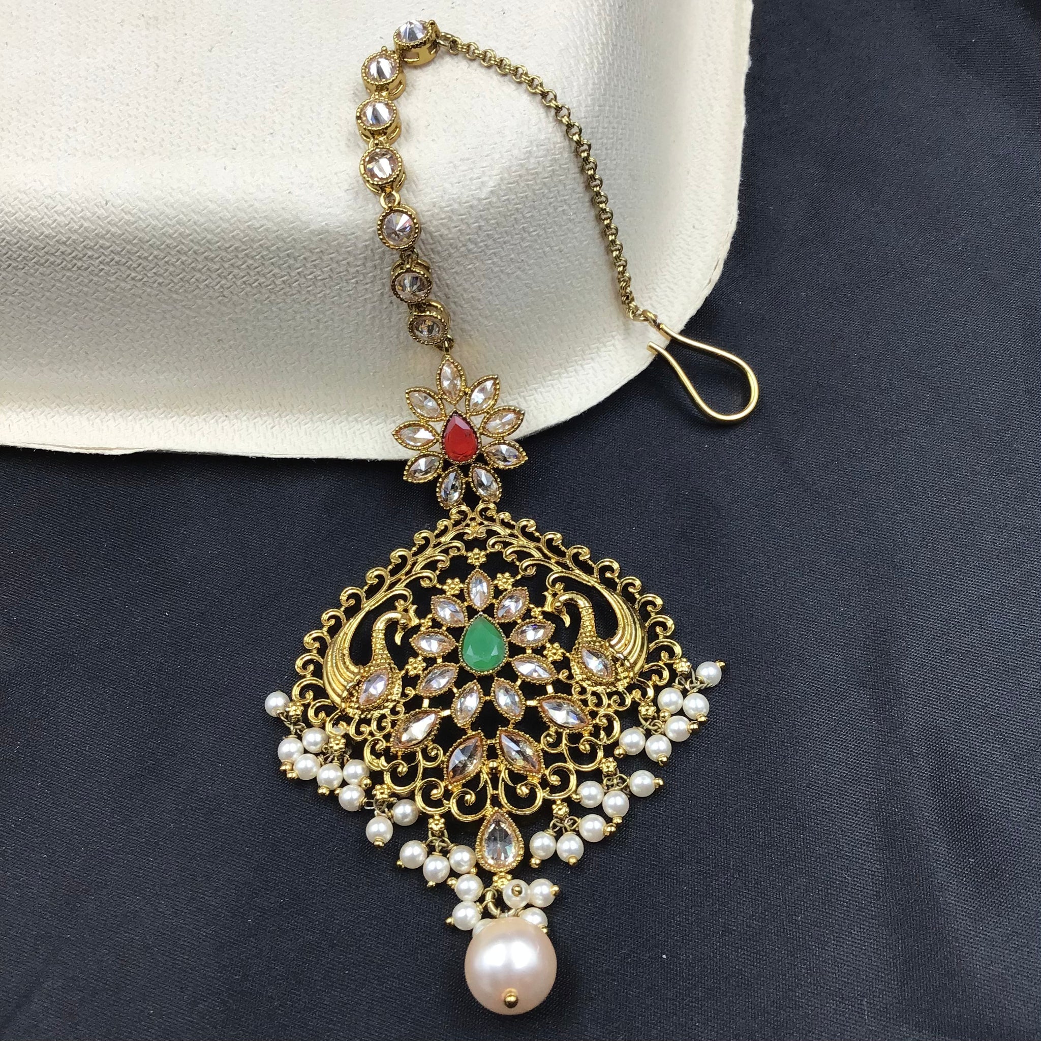 Maang Tikka 1431-100 - Dazzles Jewellery