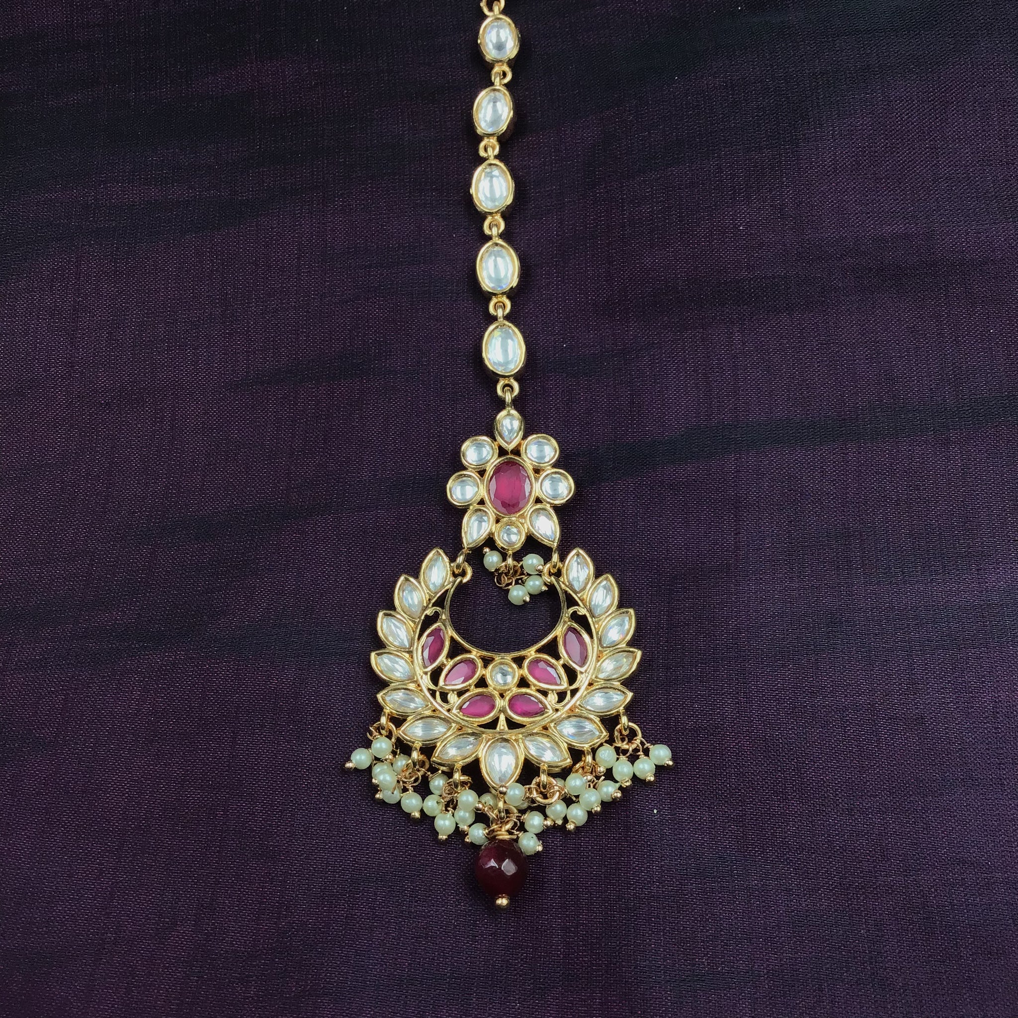 Kundan Maang Tikka 6521-28