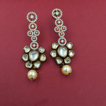 Danglers Zircon/AD Earring 8875-100 - Dazzles Jewellery