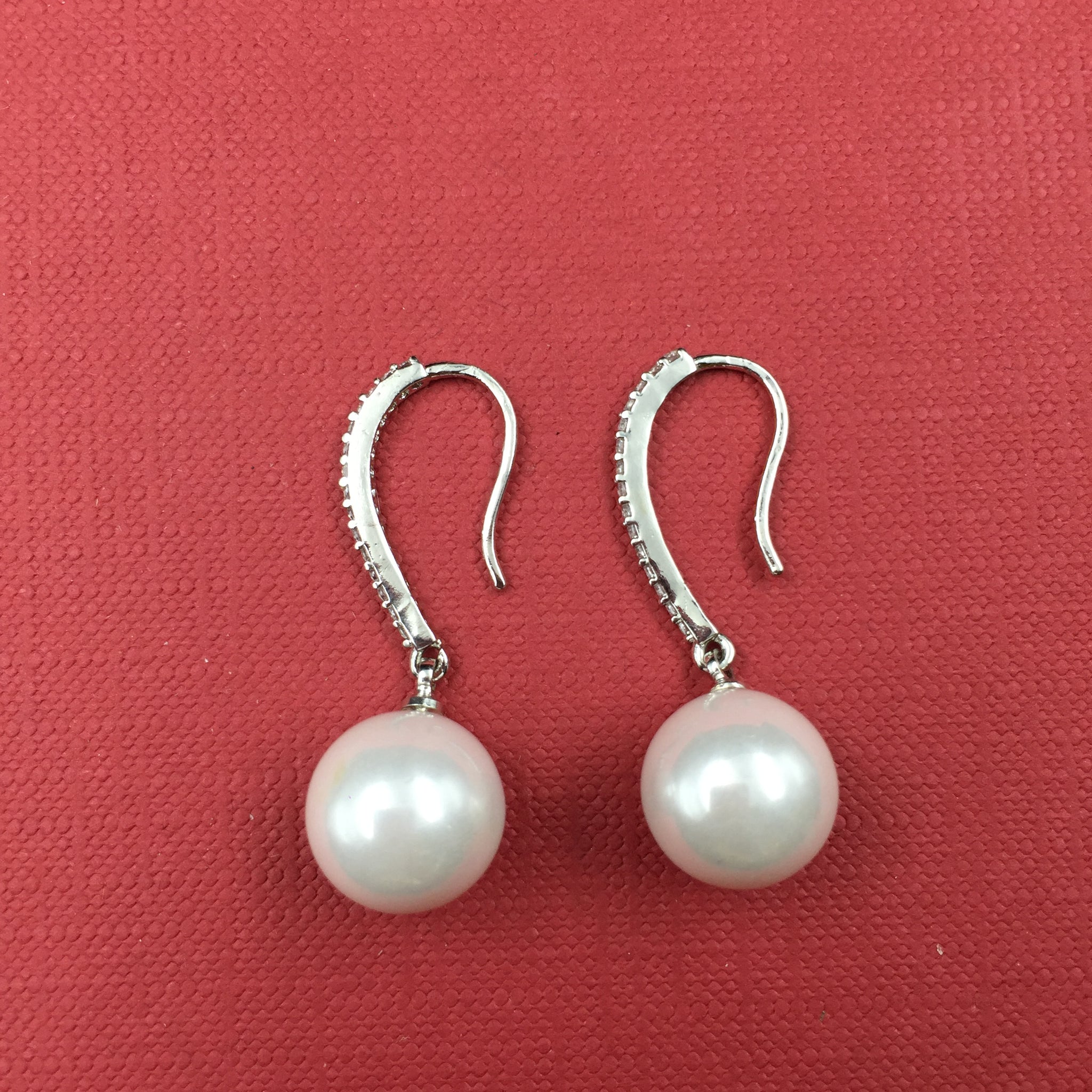 Light Earring Zircon/AD Earring 7439-34 - Dazzles Jewellery