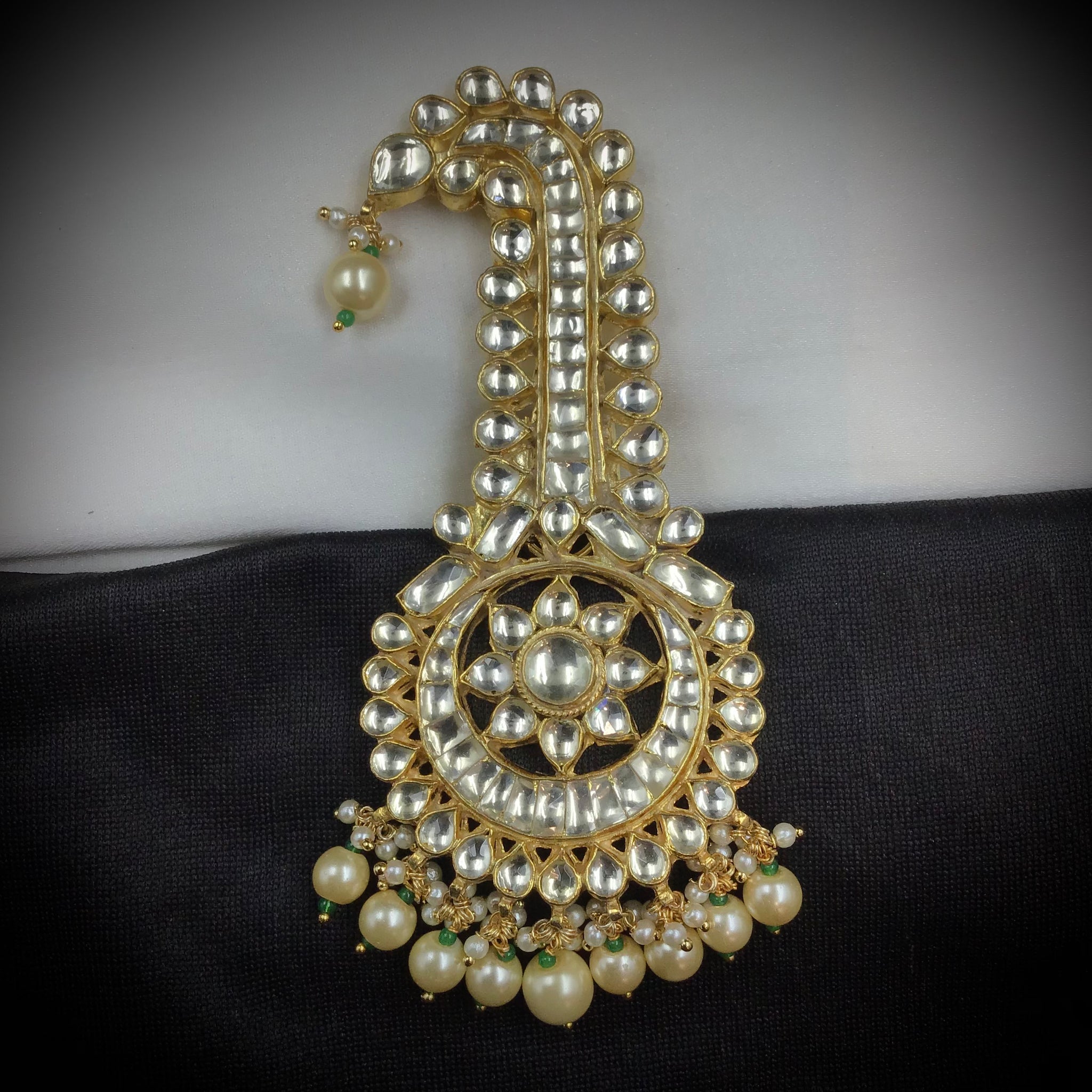Kundan Kalgi 4317-56 - Dazzles Jewellery