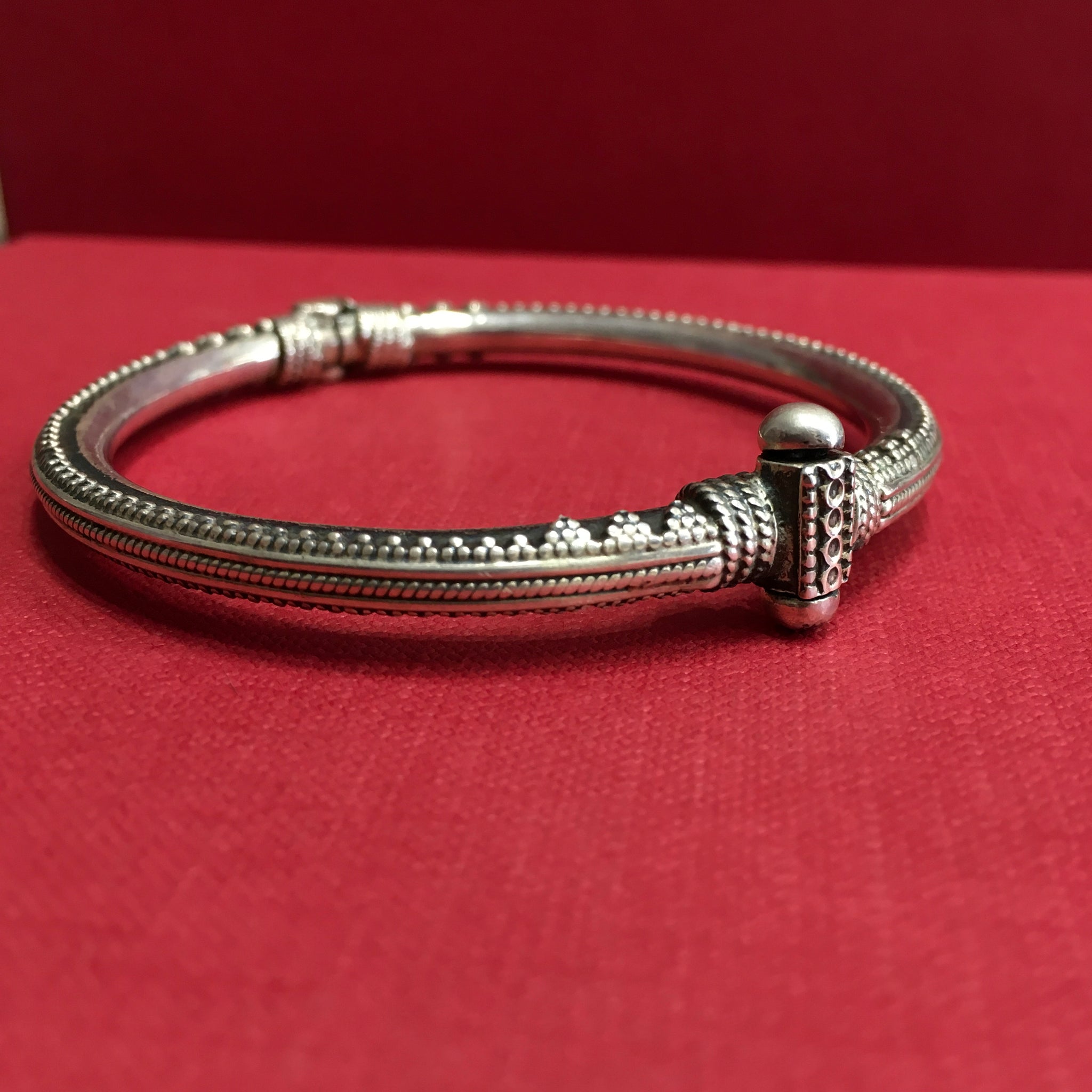 Pure 925 Hallmarked Silver Bracelet 5444-20 - Dazzles Jewellery